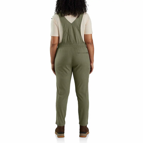 women's carhartt force® relaxed fit ripstop bib overall