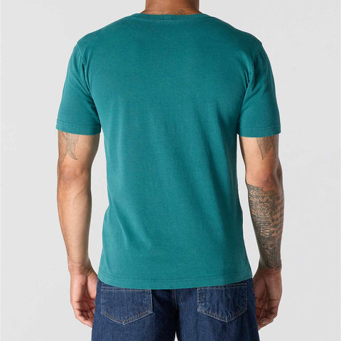 re-engineered relaxed fit lightweight short-sleeve garment dyed pocket t-shirt