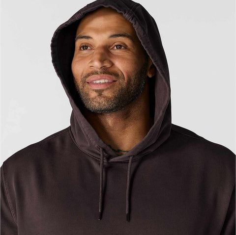 re-engineered relaxed fit midweight garment dyed french terry graphic sweatshirt