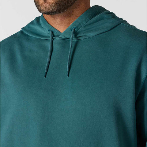 re-engineered relaxed fit midweight garment dyed french terry graphic sweatshirt