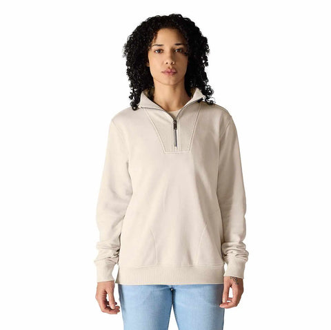 women's tencel™ fiber series relaxed fit half-zip sweatshirt