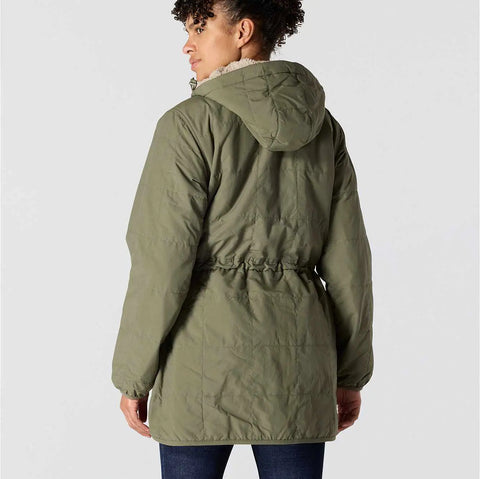 women's rockford loose fit lightweight insulated hooded coat - 4 extreme warmth rating