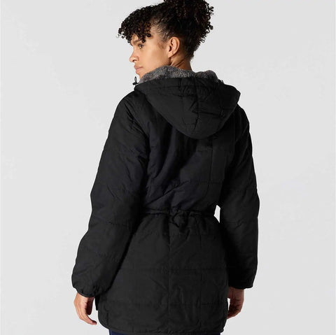 women's rockford loose fit lightweight insulated hooded coat - 4 extreme warmth rating