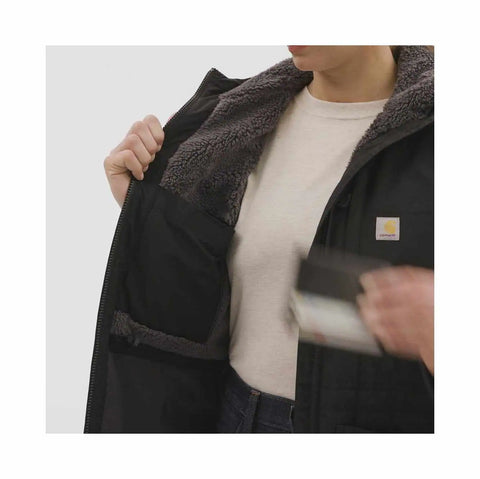 women's rockford loose fit lightweight insulated hooded coat - 4 extreme warmth rating