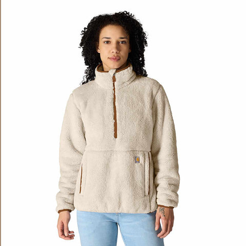 women's loose fit fleece pullover - 3 warmest rating