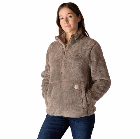 women's loose fit fleece pullover - 3 warmest rating
