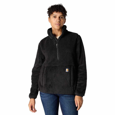 women's loose fit fleece pullover - 3 warmest rating