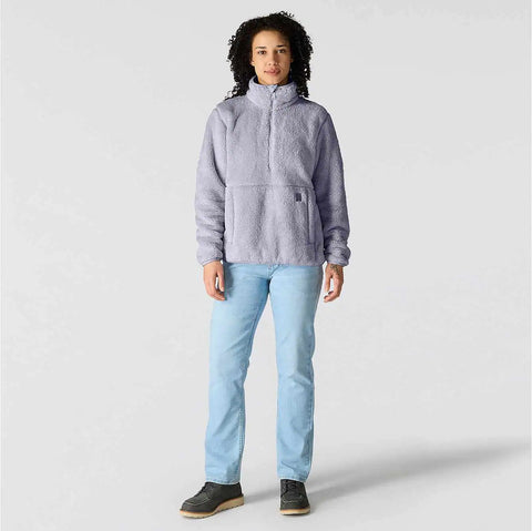 women's loose fit fleece pullover - 3 warmest rating