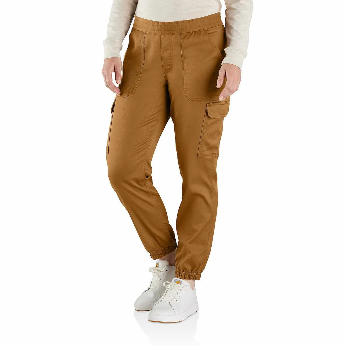 women's tencel™ fiber series relaxed fit twill jogger
