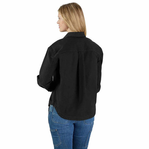 women's montana rugged flex® loose fit heavyweight duck overshirt