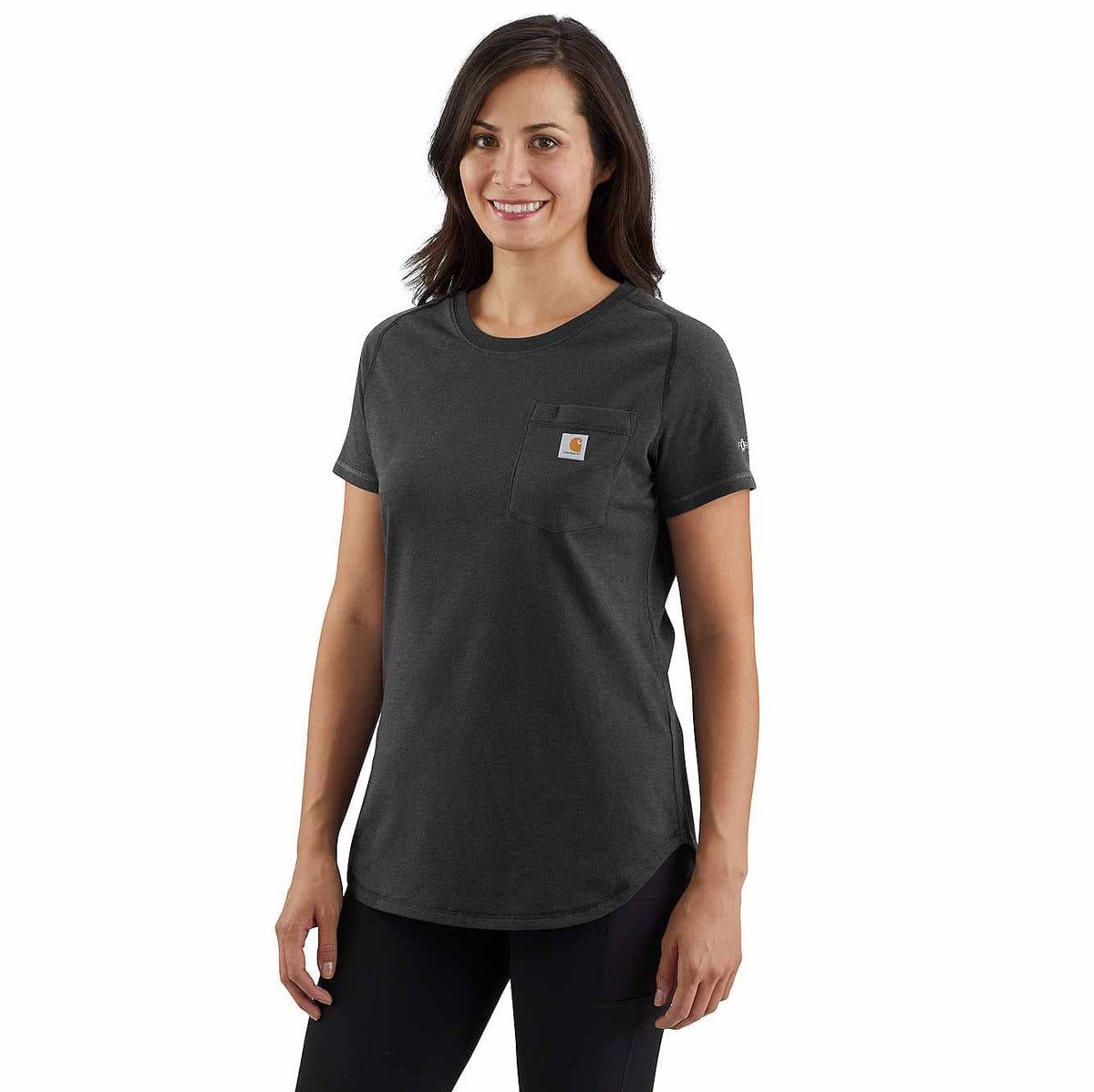 women's carhartt force® relaxed fit midweight pocket t-shirt
