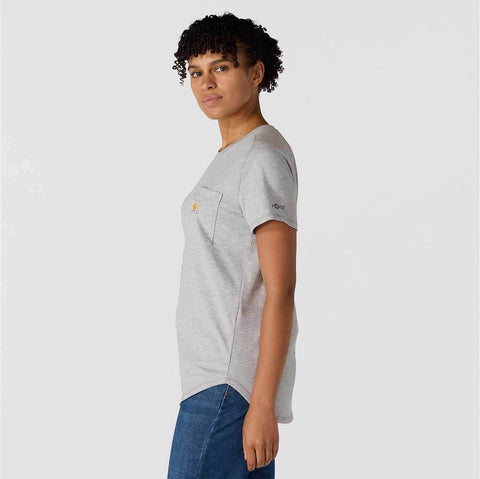 women's carhartt force® relaxed fit midweight pocket t-shirt
