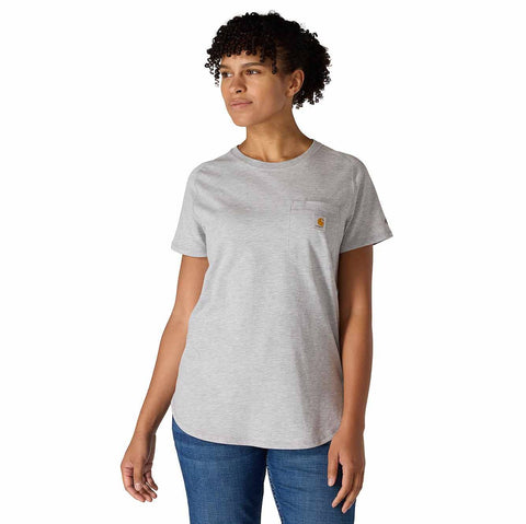 women's carhartt force® relaxed fit midweight pocket t-shirt