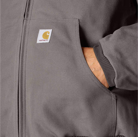 flannel-lined active jac j140 - loose fit - firm duck - 3 warmest rating