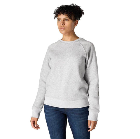 women's relaxed fit midweight graphic crewneck sweatshirt