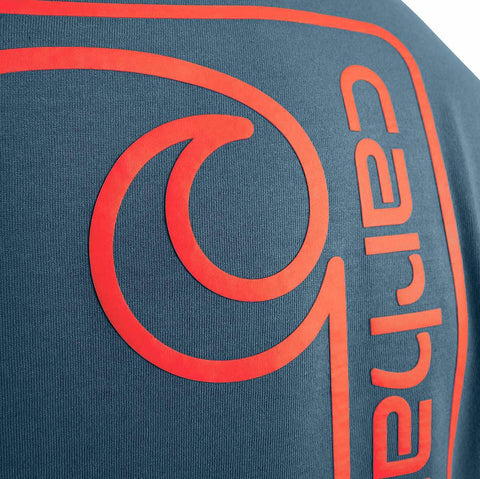 relaxed fit lightweight short-sleeve pocket c graphic t-shirt