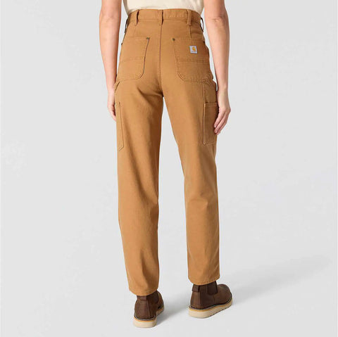 women's vintage fit high rise duck double-front pant