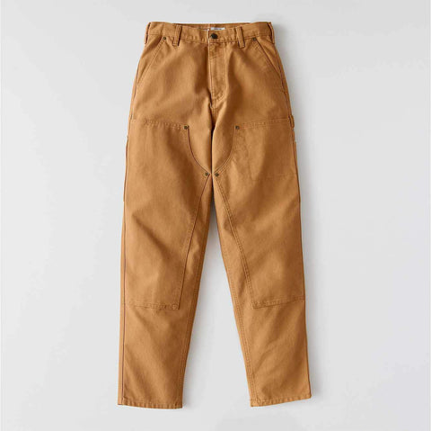 women's vintage fit high rise duck double-front pant