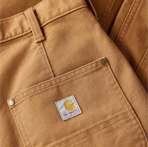 women's vintage fit high rise duck double-front pant