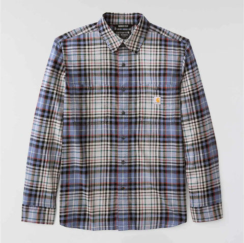 rugged flex™ relaxed fit lightweight long-sleeve plaid shirt