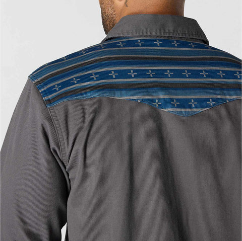montana rugged flex™ relaxed fit corduroy long-sleeve shirt