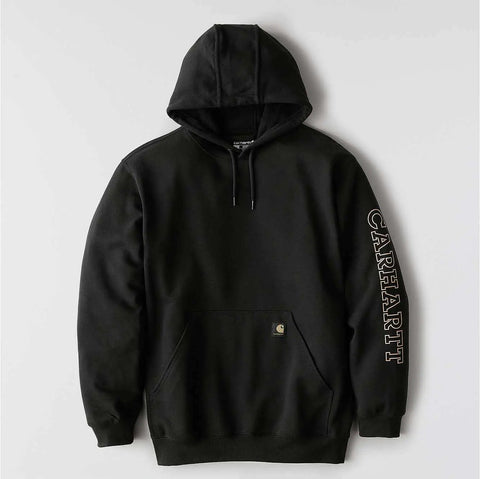 loose fit midweight camo graphic sweatshirt