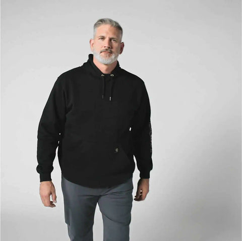 loose fit midweight camo graphic sweatshirt