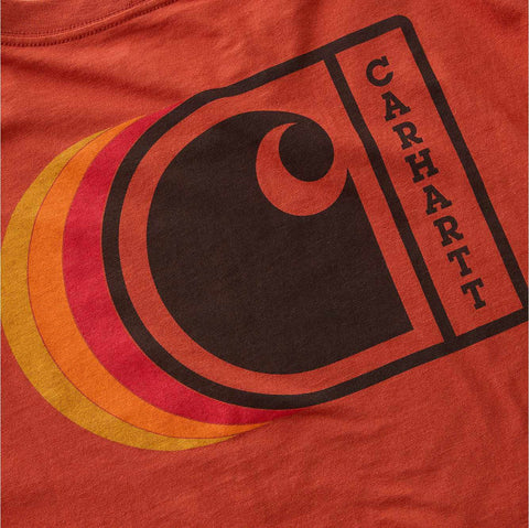 relaxed fit lightweight short-sleeve c graphic t-shirt