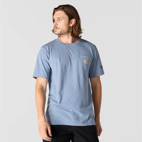 relaxed fit lightweight pocket short-sleeve streetcar graphic t-shirt