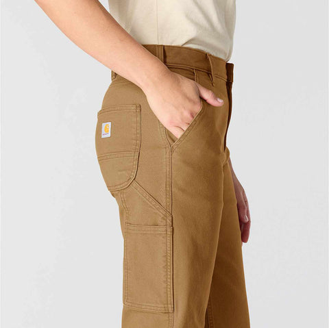 women's carpenter canvas pant