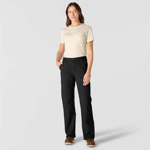 women's carpenter canvas pant