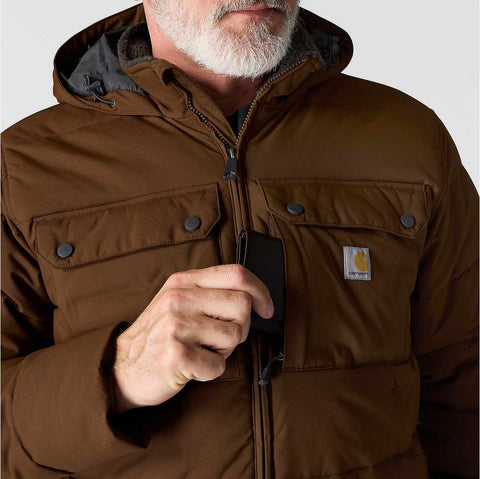 montana loose fit insulated jacket - 4 extreme warmth rating