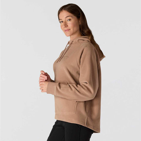 women's carhartt force® force oversized-fit fleece hooded sweatshirt