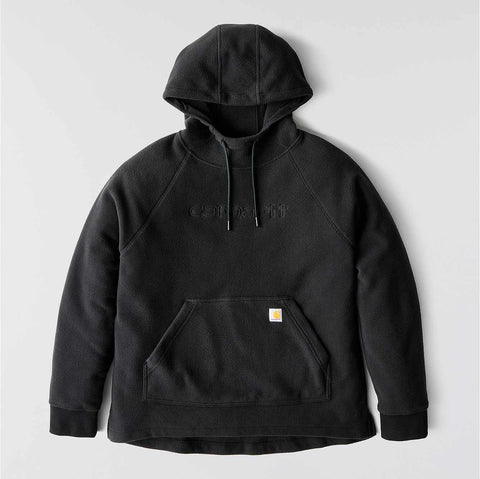 women's carhartt force® force oversized-fit fleece hooded sweatshirt