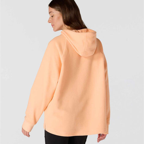 women's carhartt force® force oversized-fit fleece hooded sweatshirt