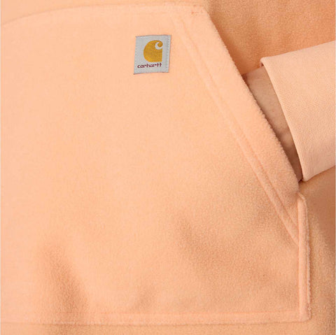 women's carhartt force® force oversized-fit fleece hooded sweatshirt