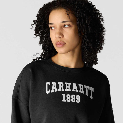 women's loose fit midweight carhartt graphic sweatshirt