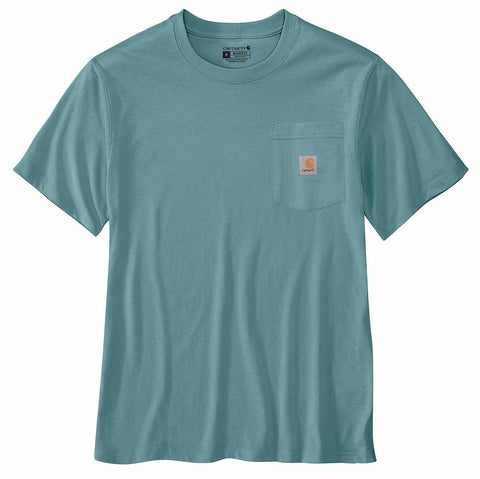 relaxed fit lightweight short-sleeve pocket fire graphic t-shirt