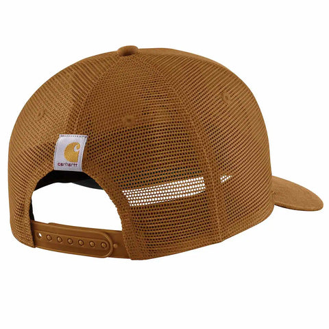rugged flex® twill mesh-back camo patch cap