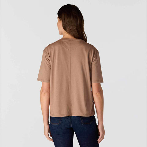 tencel™ fiber series loose fit flower pocket t-shirt