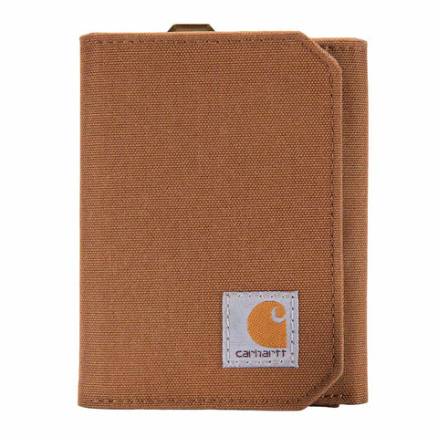 nylon duck trifold wallet
