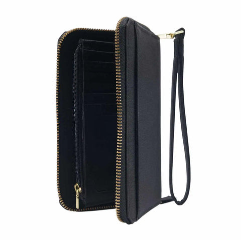 women's nylon duck lay-flat clutch