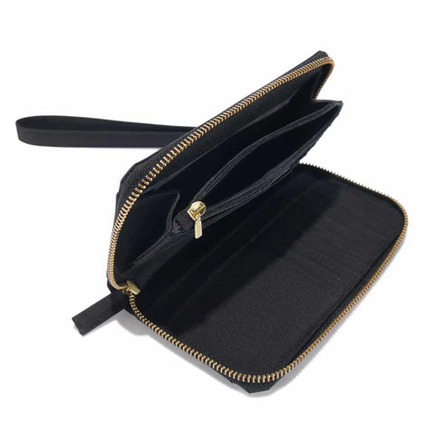 women's nylon duck lay-flat clutch