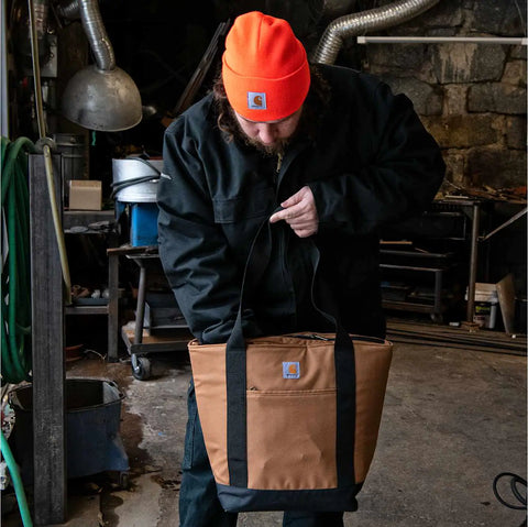 insulated 40 can backpack tote