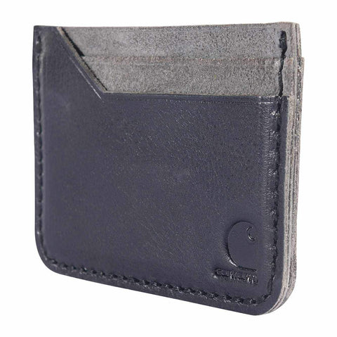 patina leather front pocket wallet