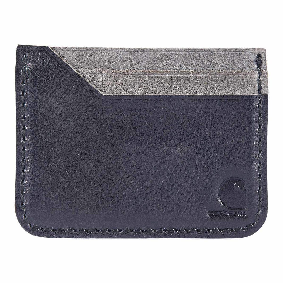 patina leather front pocket wallet