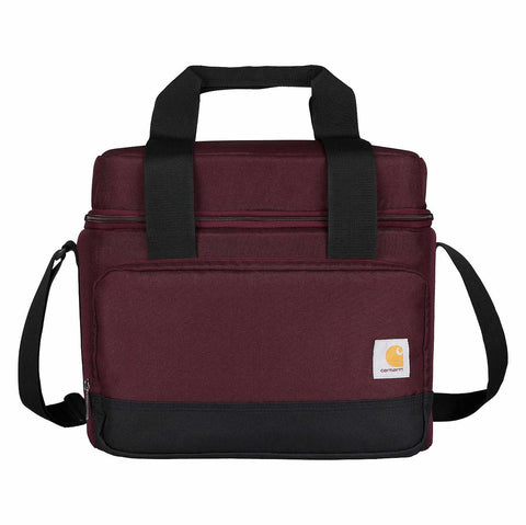 insulated 24 can two compartment cooler