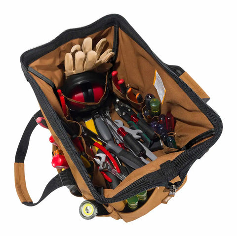 16-inch 30 pocket heavyweight tool bag