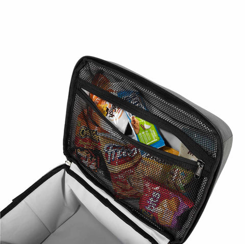 insulated 18 can two compartment cooler