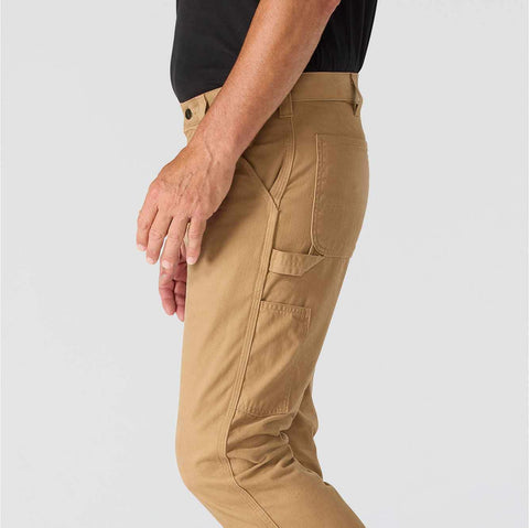 relaxed straight twill dungaree